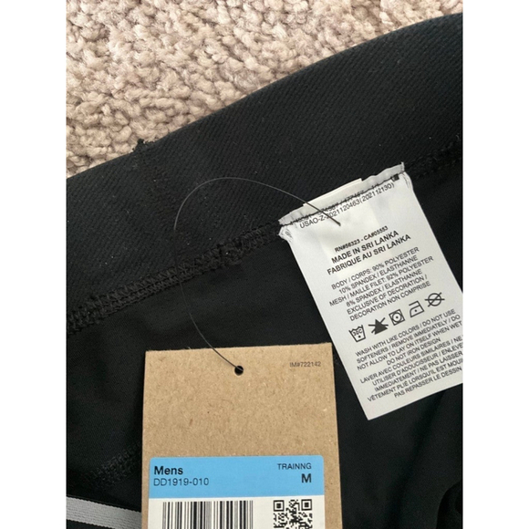 Nike Pro Dri Fit 3/4 Black Tights - Picture 8 of 12